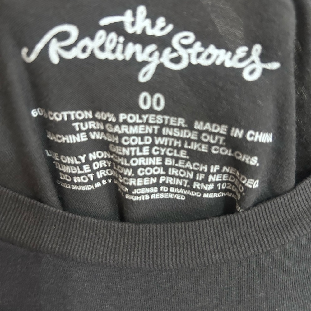 Rolling Stones Black Tee